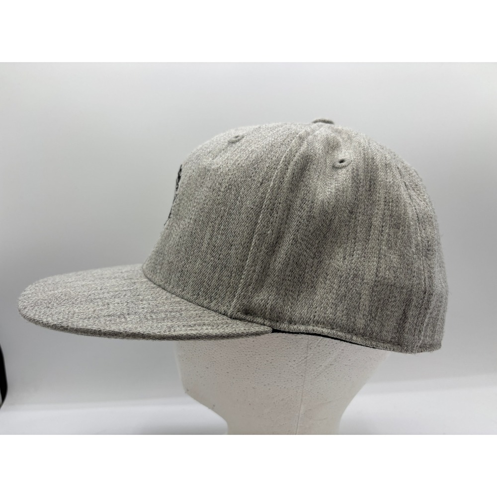 Mr Zogs Sex Wax 210 Fitted Hat Gray Heather Surf Logo Cap 7 1/4 - 7 5/8 Surf Cap - Picture 3 of 9